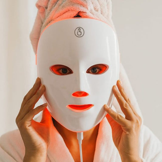 Máscara facial fototerapia LED