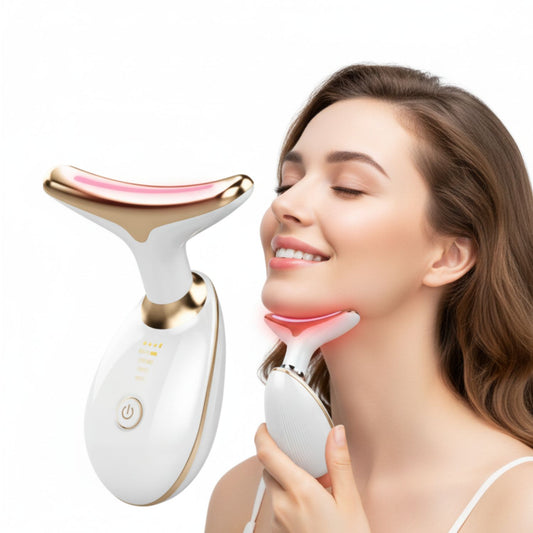 Masajeador de cuello y papada con vibración