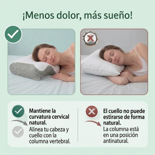Almohada Cervical Ergonómica