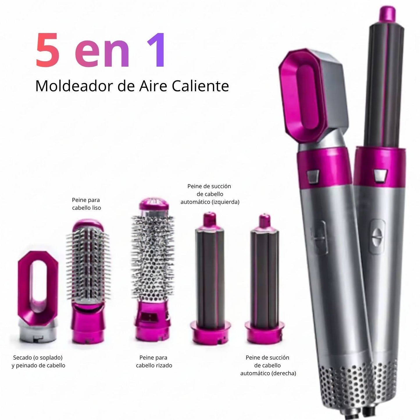 Secador de Pelo 5 en 1