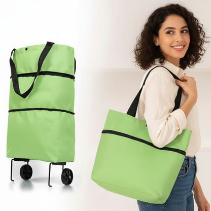 Bolso Plegable 2 en 1 con Ruedas