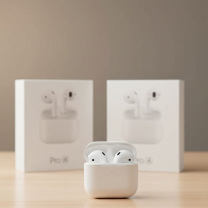 Auriculares Inalámbricos Pro4 TWS Bluetooth V5.0: Control Táctil y 40 Horas de Autonomía