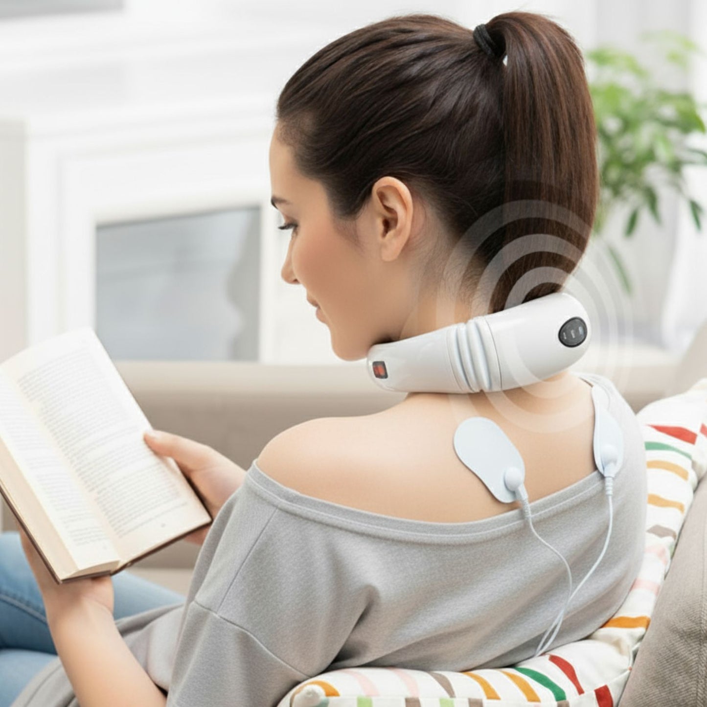 Masajeador de Cuello y Espalda Electromagnético