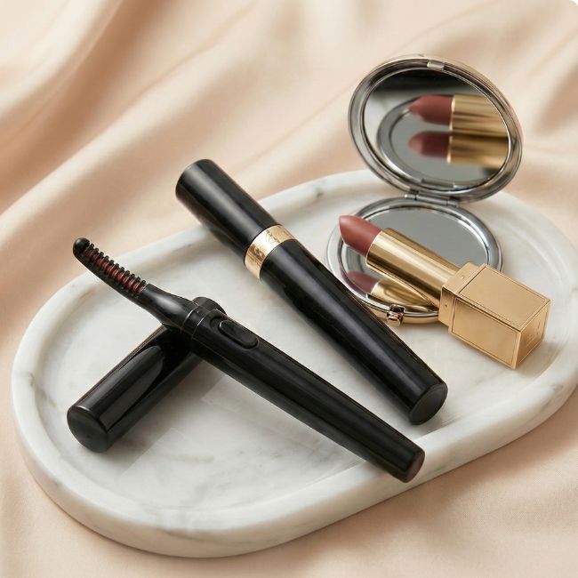 Rizador de Pestañas Térmico Portátil